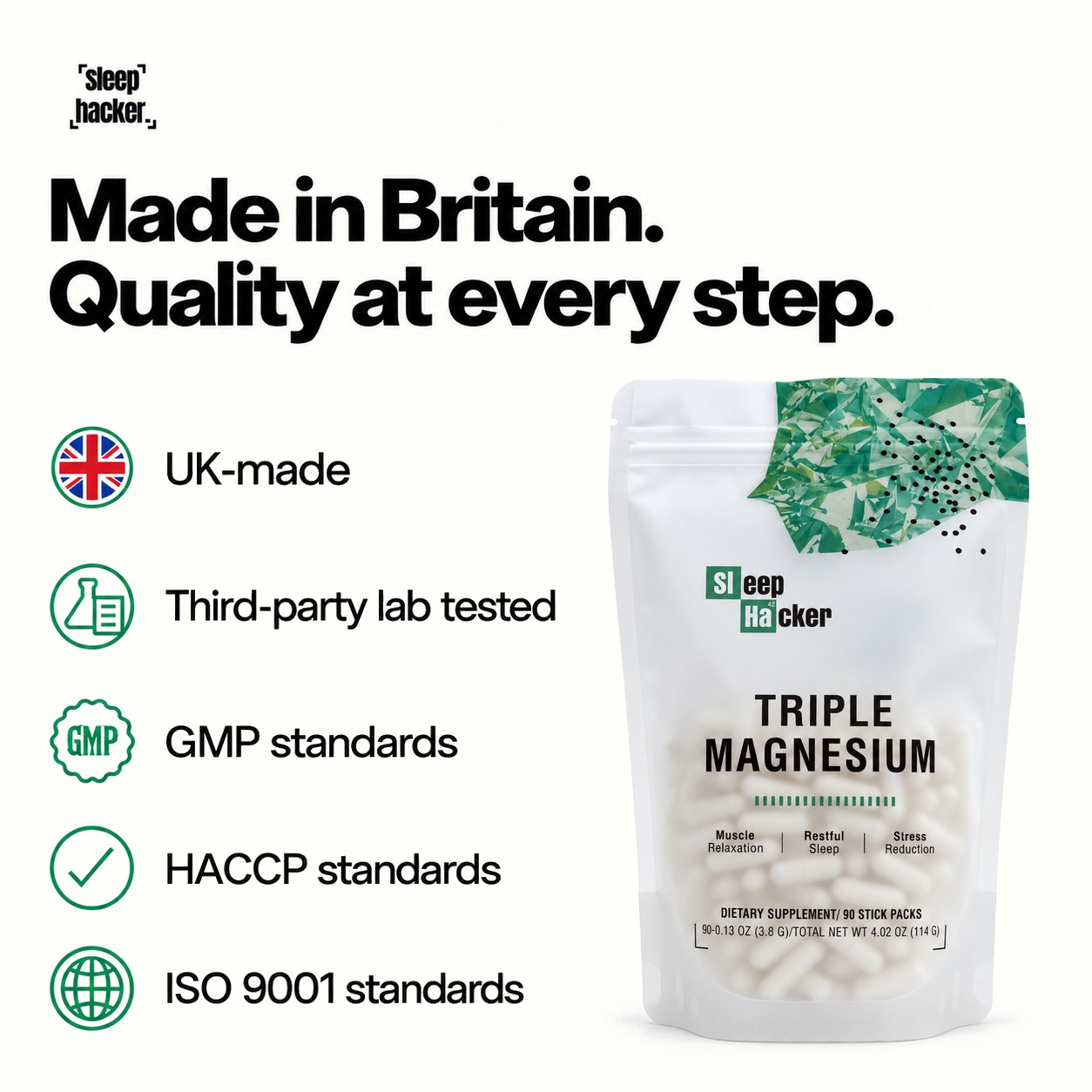 Triple Magnesium, made in Britain